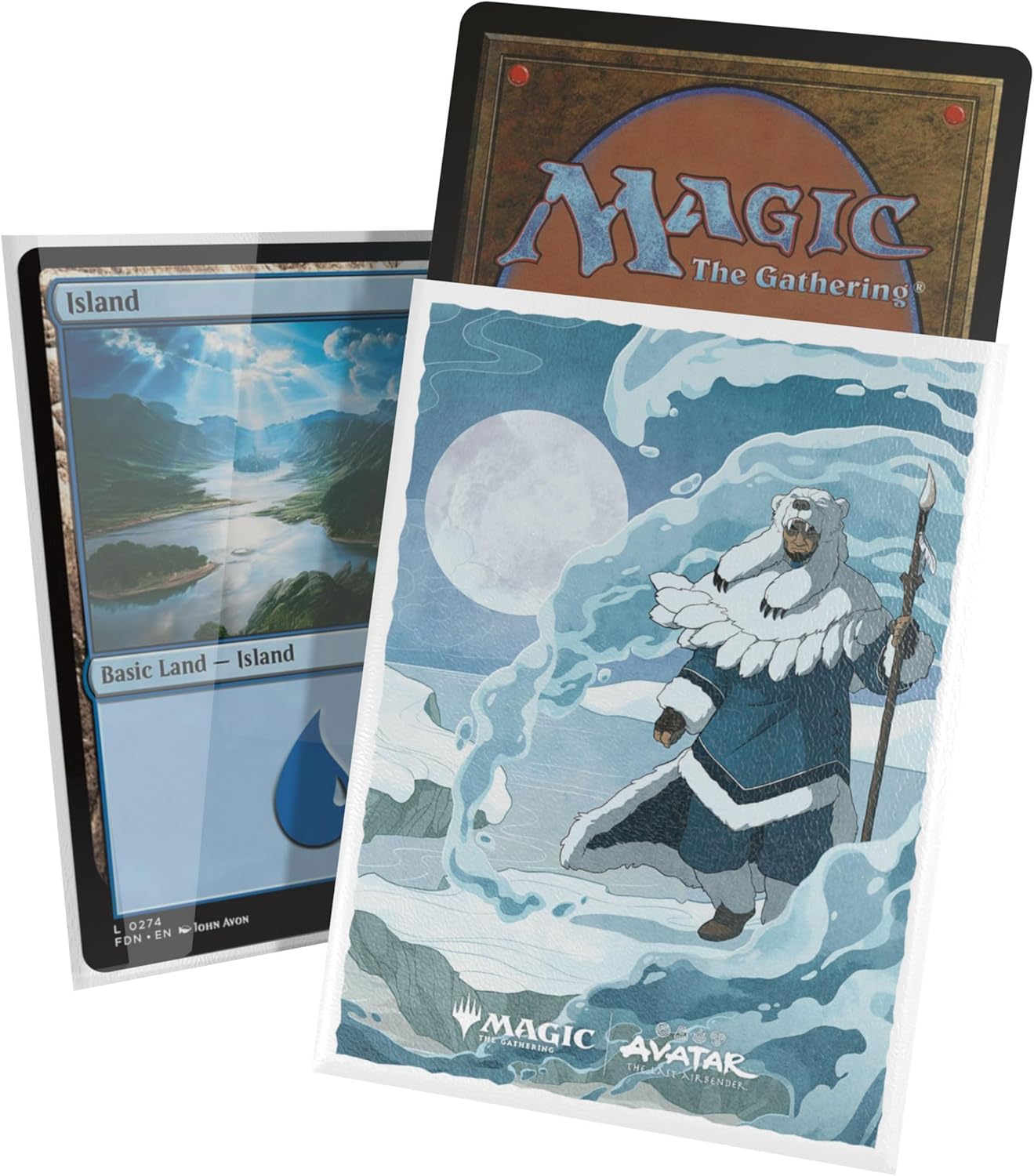 Ultimate Guard - Art Sleeves - Magic: The Gathering Universes Beyond - Avatar: The Last Airbender - The Legend of Kuruk