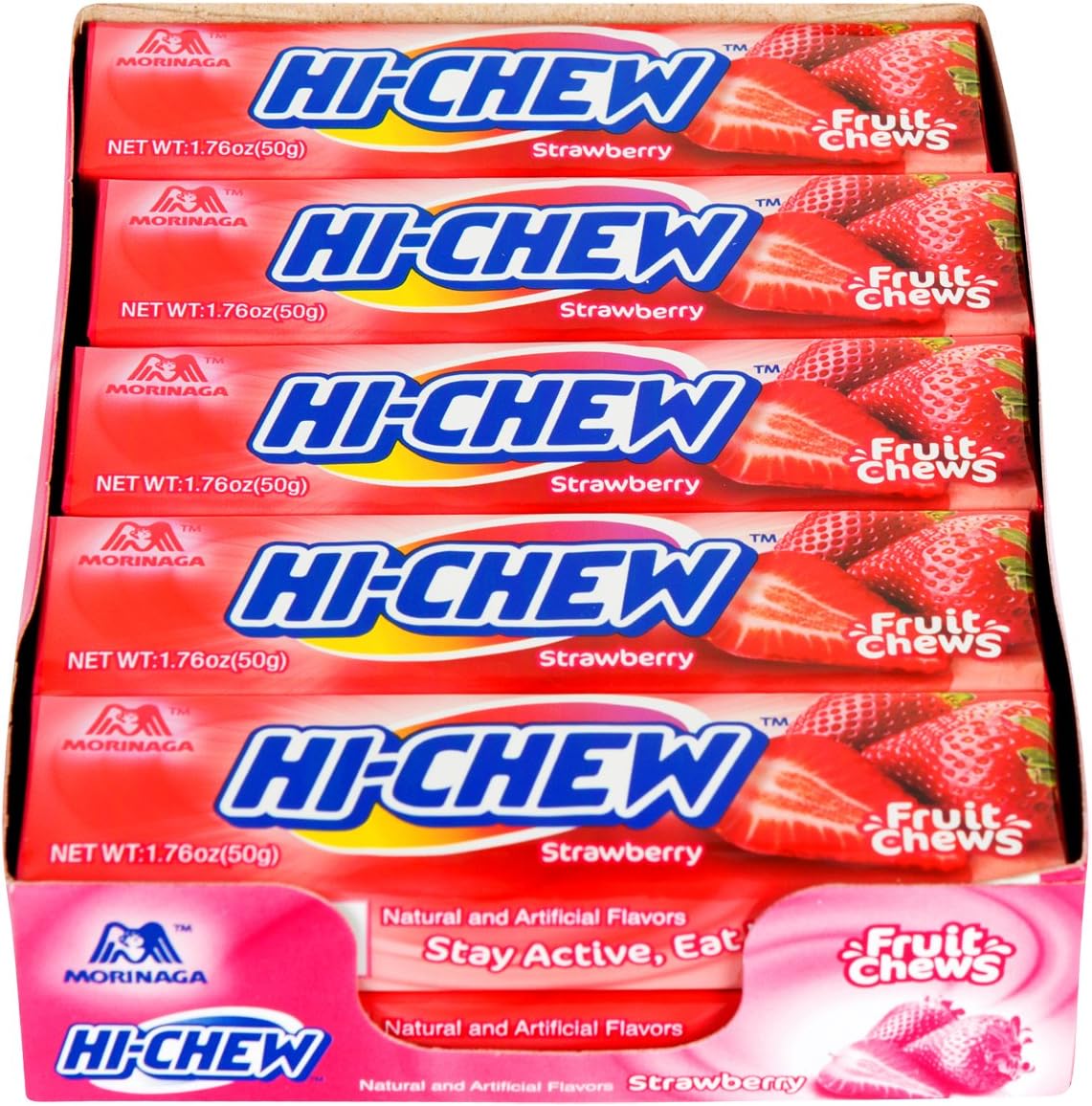 Hi Chew Strawberry (Box of 10)