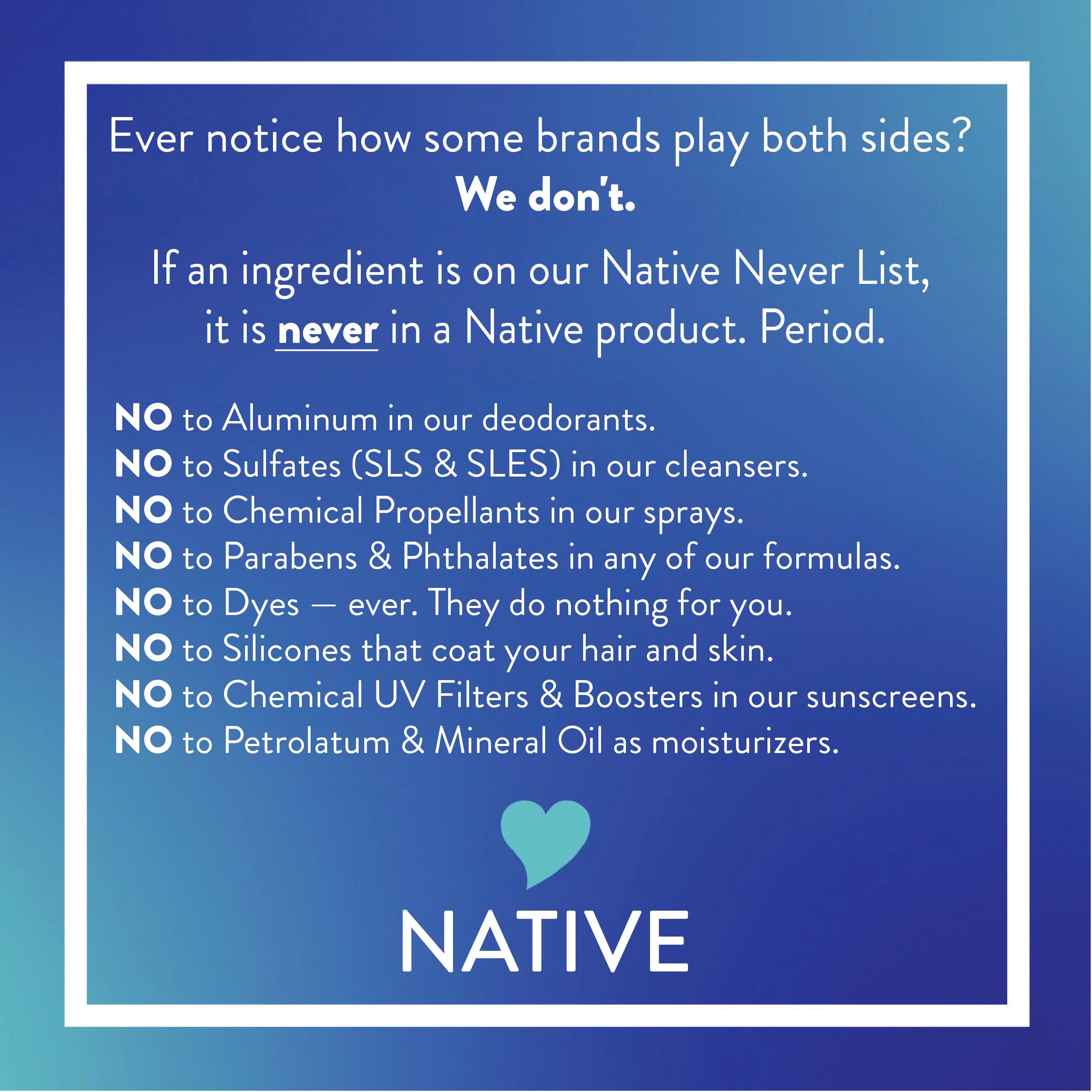 Native dezodorant dla kobiet i mężczyzn - bez alkoholu i aluminium - zapach kokosowo waniliowy - naturalny ekstrakt z masła shea, oleju kokosowego i sody - 72-godzinna kontrola zapachu (75ml)