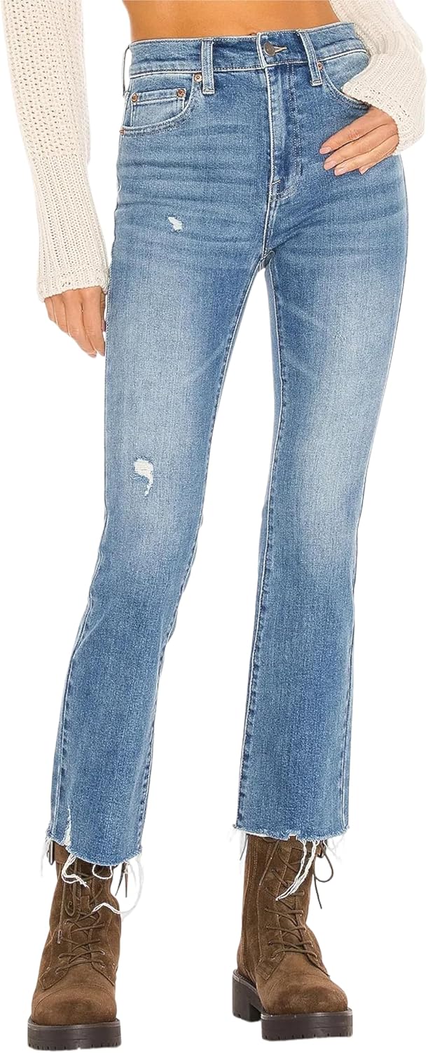 PISTOLA Denim Lennon High Rise Crop Bootcut Jeans for Women