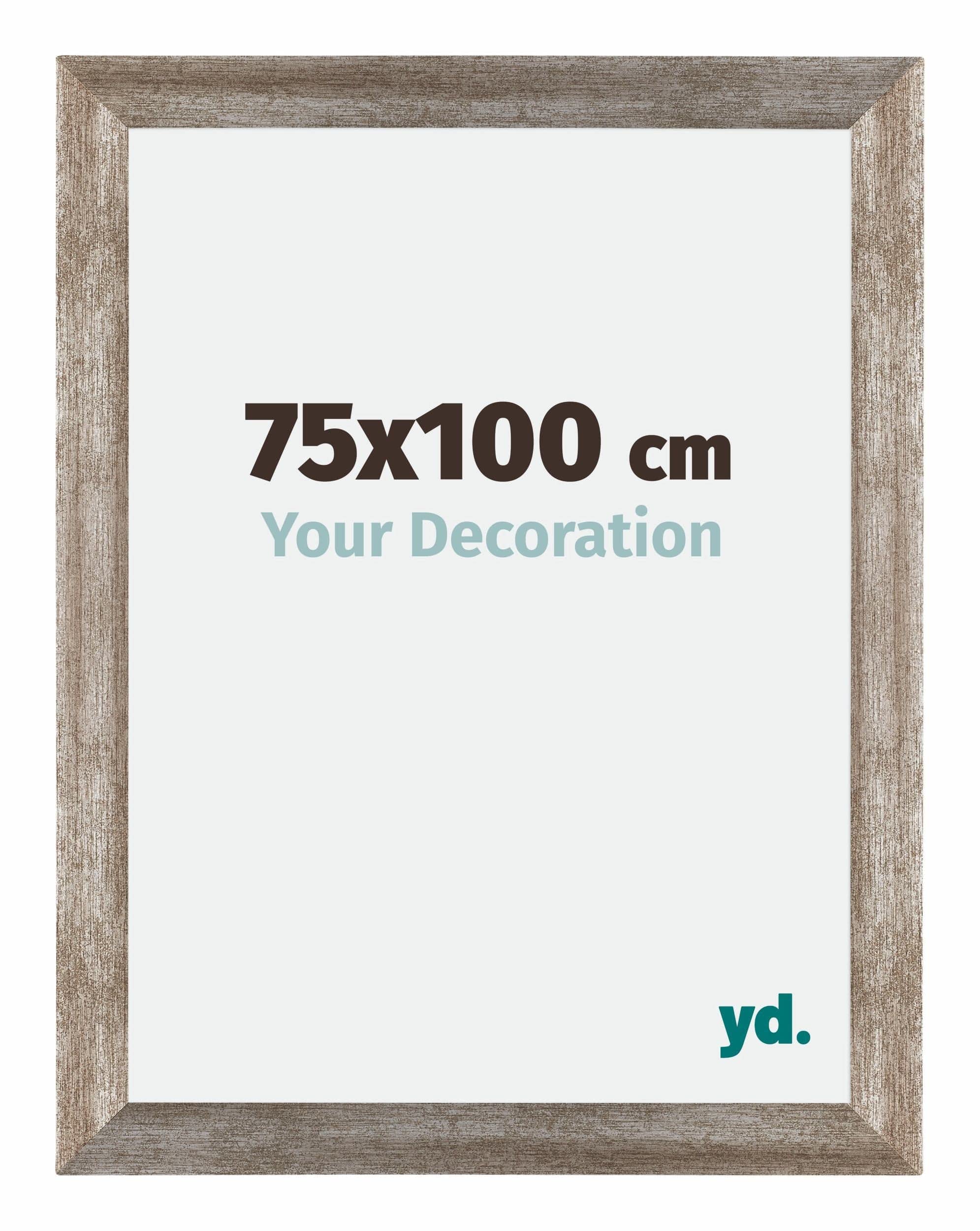 Your Decoration - Picture Frame 75x100 cm - Metal Vintage - Decorative Wall Frame in MDF with Antireflection - Frame 75x100 - Mura — image 1