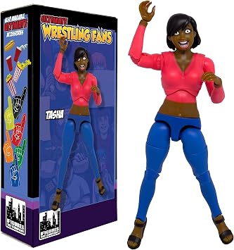 Ultimate Wrestling Crowd Fan Figures Tasha