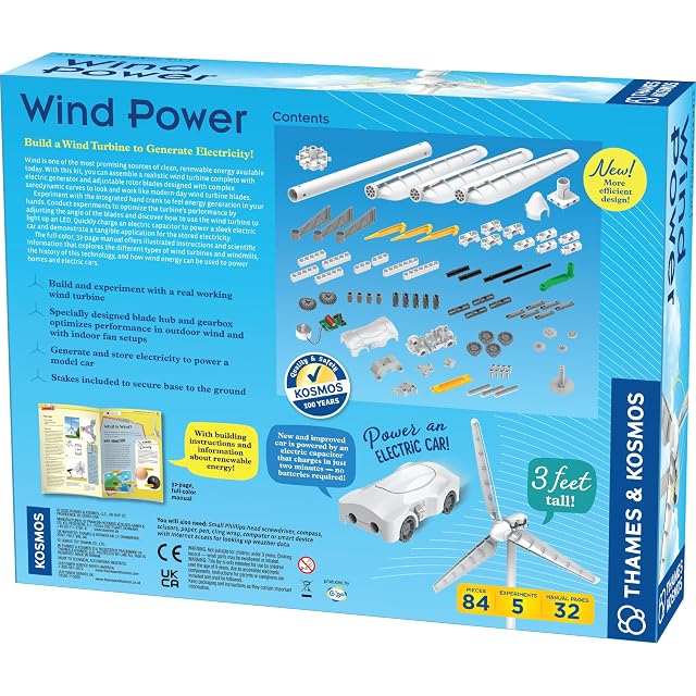 Foto 3 de 6 de Thames & Kosmos Wind Power V5.0 Stem Kit de experimentos