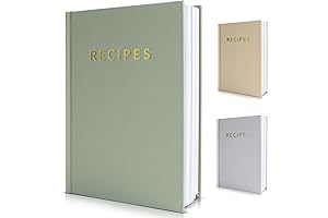 The Ultimate Personalized Recipe Book: Capture Culinary Treasures and Culinary Inspiration