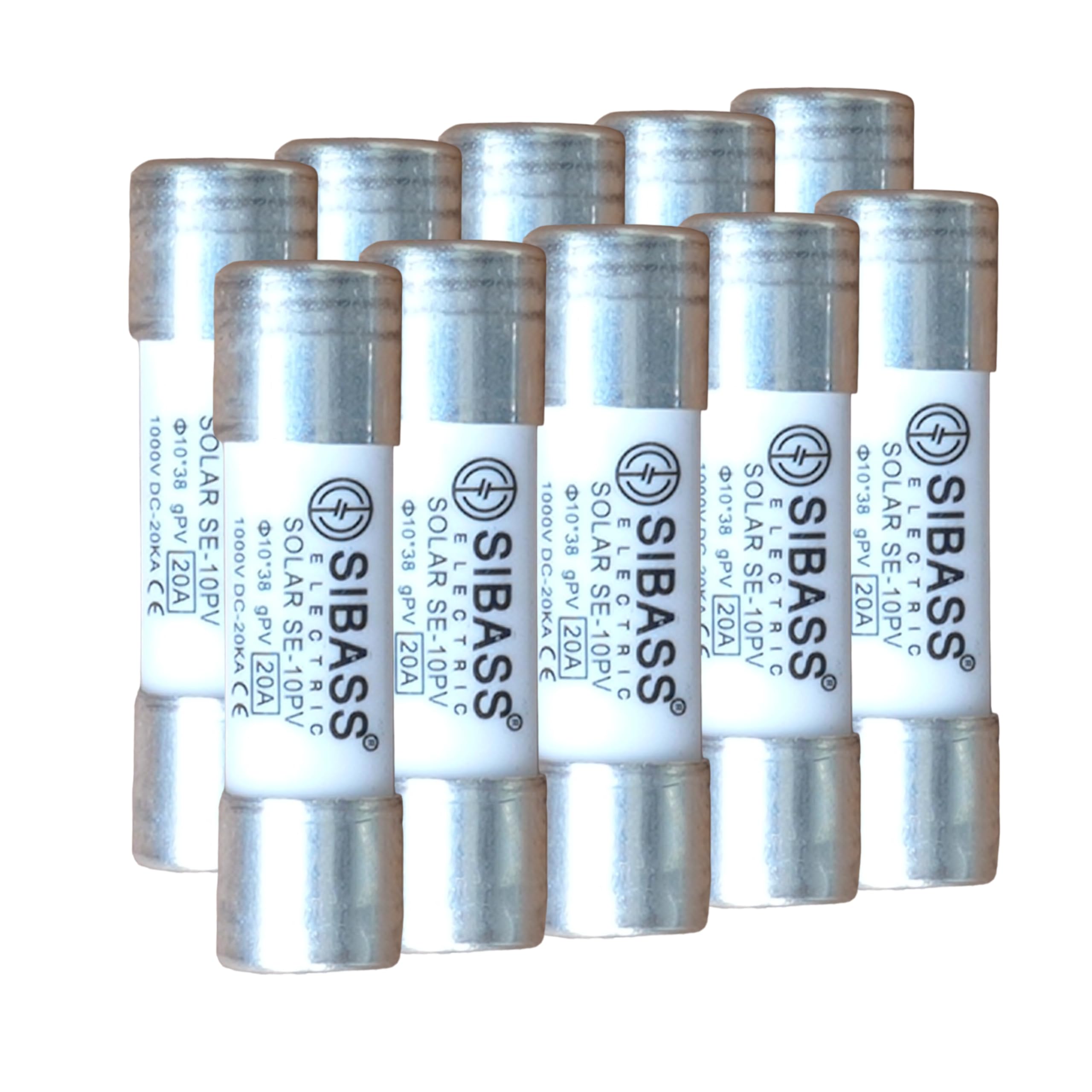 Kenbrook Solar Sibass 20A DC Fuse (20A Fuse Only, 10 Pcs)-image-19