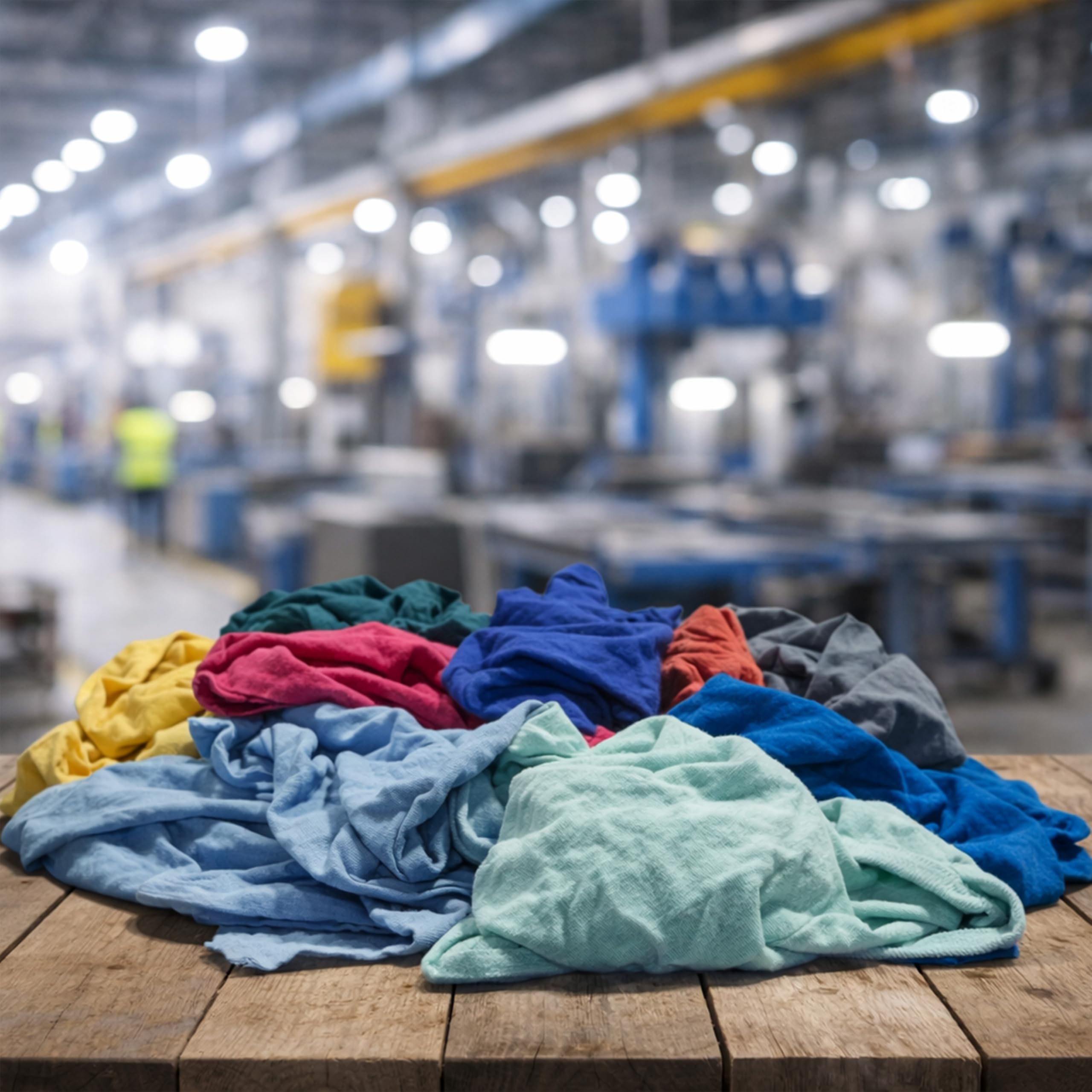 Trapos tejidos de color premium - Compra trapo de limpieza a granel en bolsa, paño 100% algodón de baja pelusa para automóviles, mecánicos, garaje, pintura, utilidad, pulido y acabado