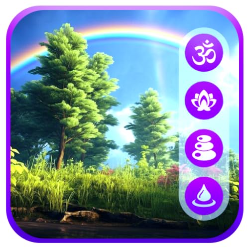 Relaxing Rainbow Ambience Screensaver