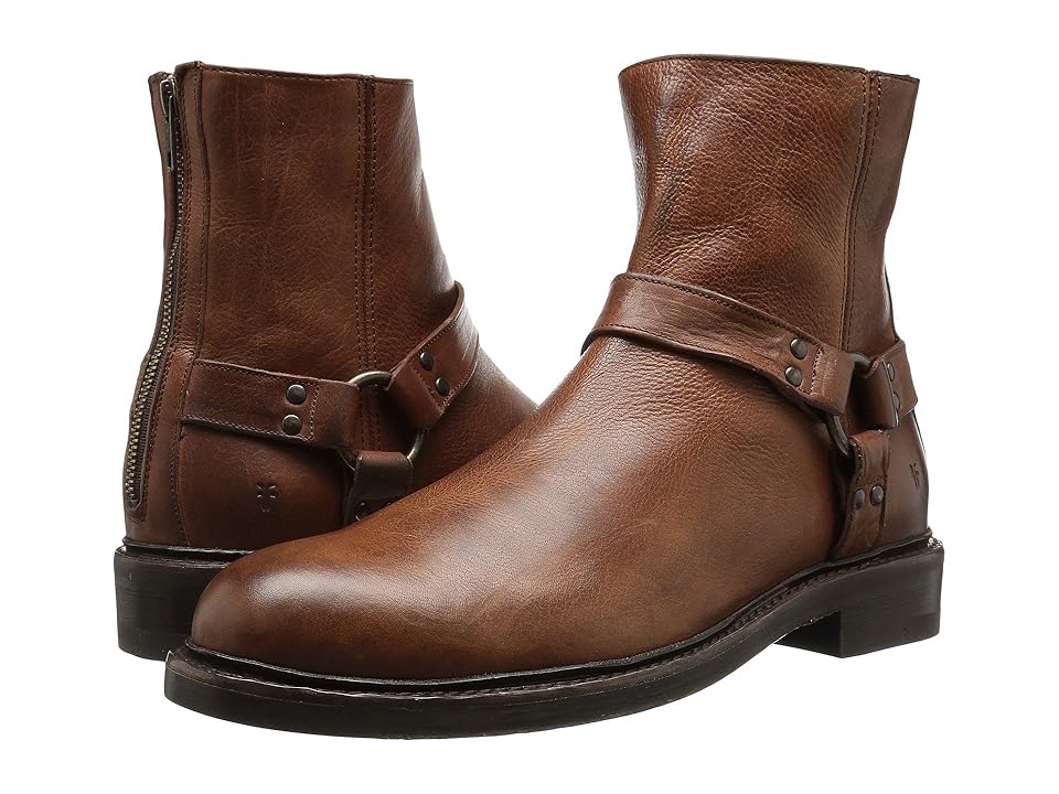 

Frye Walt Harness (Copper Washed Tumbled Full Grain) Men's Slip on Shoes