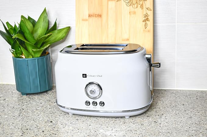 Tostadora Culinary Chef 2 rebanadas 900W blanca miniatura 7