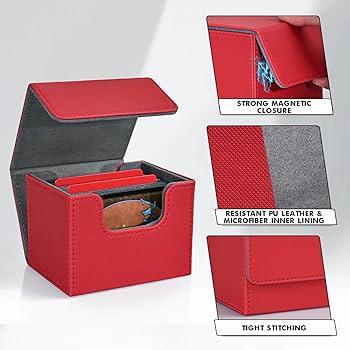 Amazon.com: ZLCA Card Deck Box for Trading Cards, MTG Commander