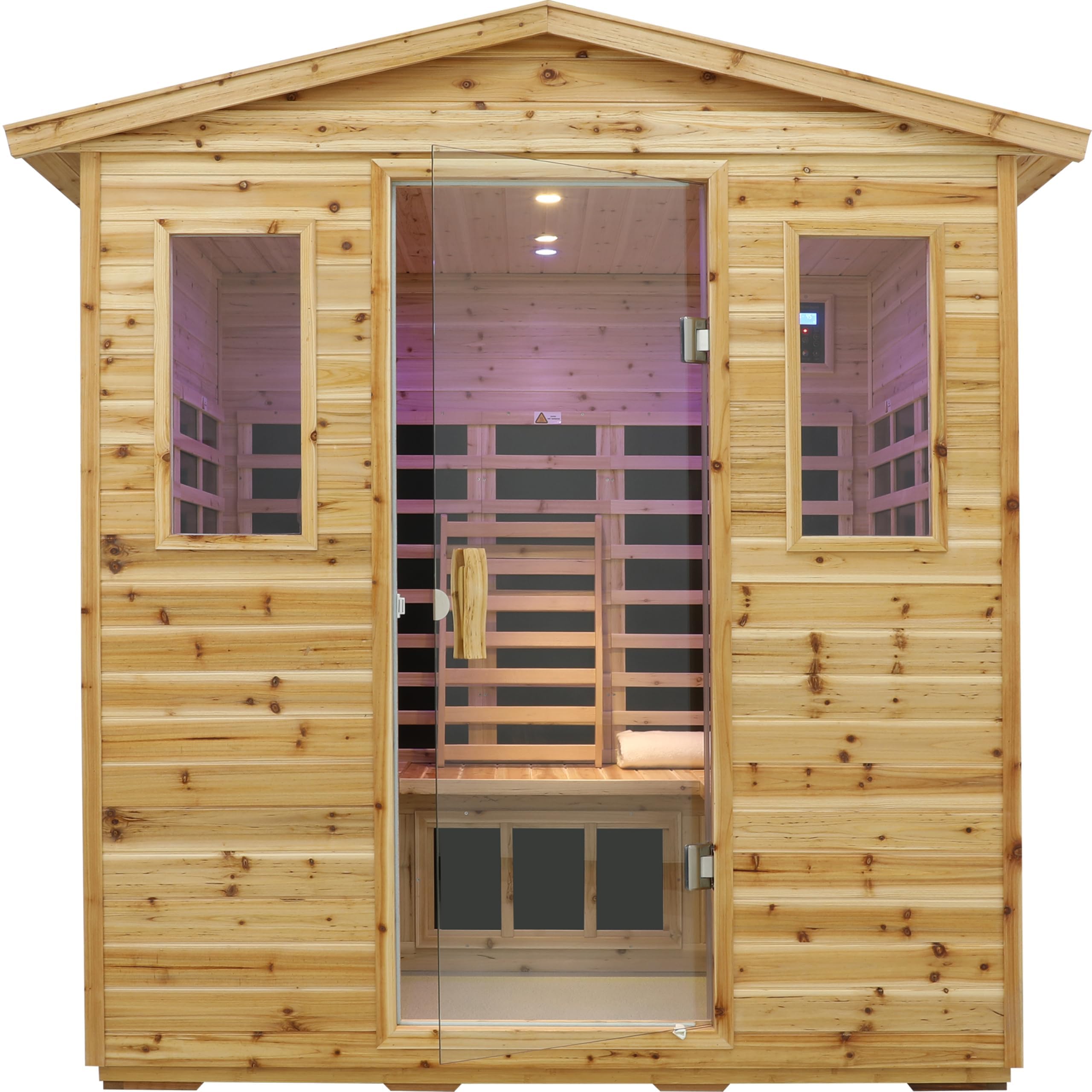 LTCCDSS 5-Person Outdoor Far Infrared Sauna