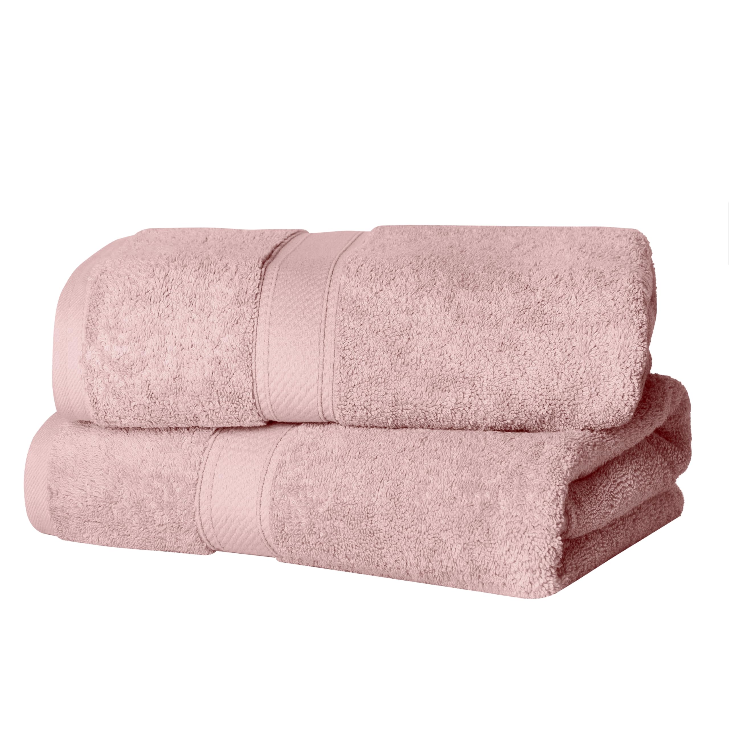 Superior - Set Di Asciugamani Da Bagno In Cotone Egiziano 900 Grammi, 2 Pezzi, Rosa Baby-image