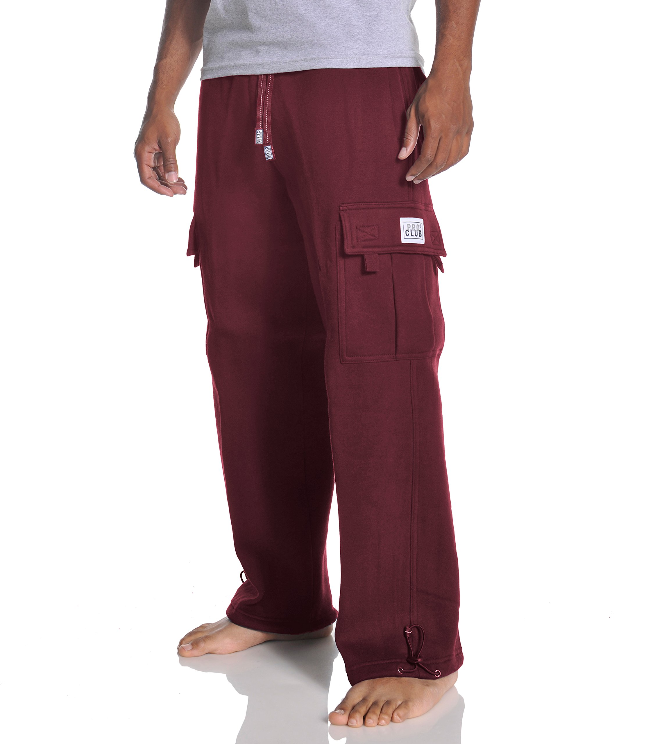 Pro Club Men's Heavyweight Fleece Cargo Pants