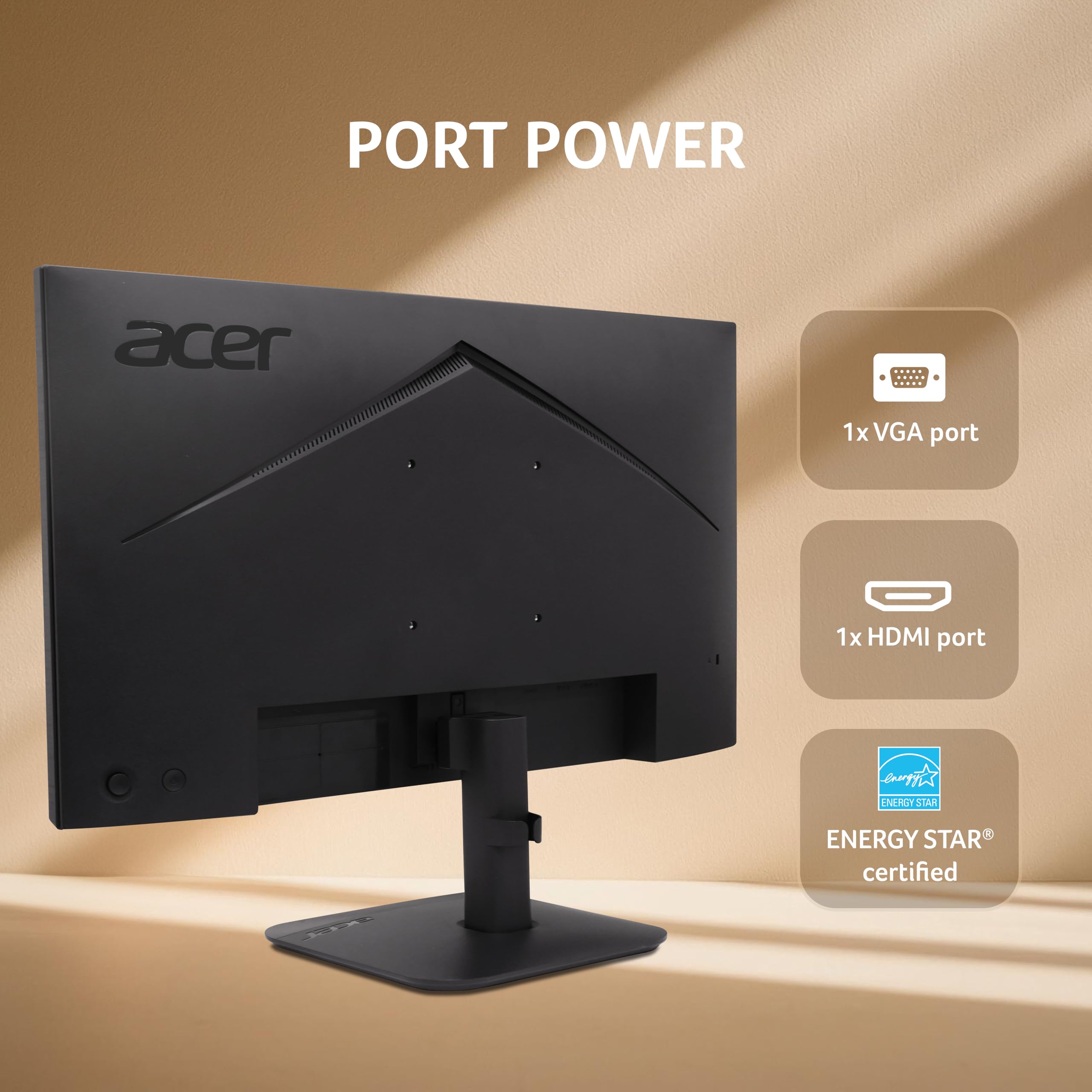acer KA270 P6 27 Inch IPS Full HD Backlit LED Monitor I 144Hz