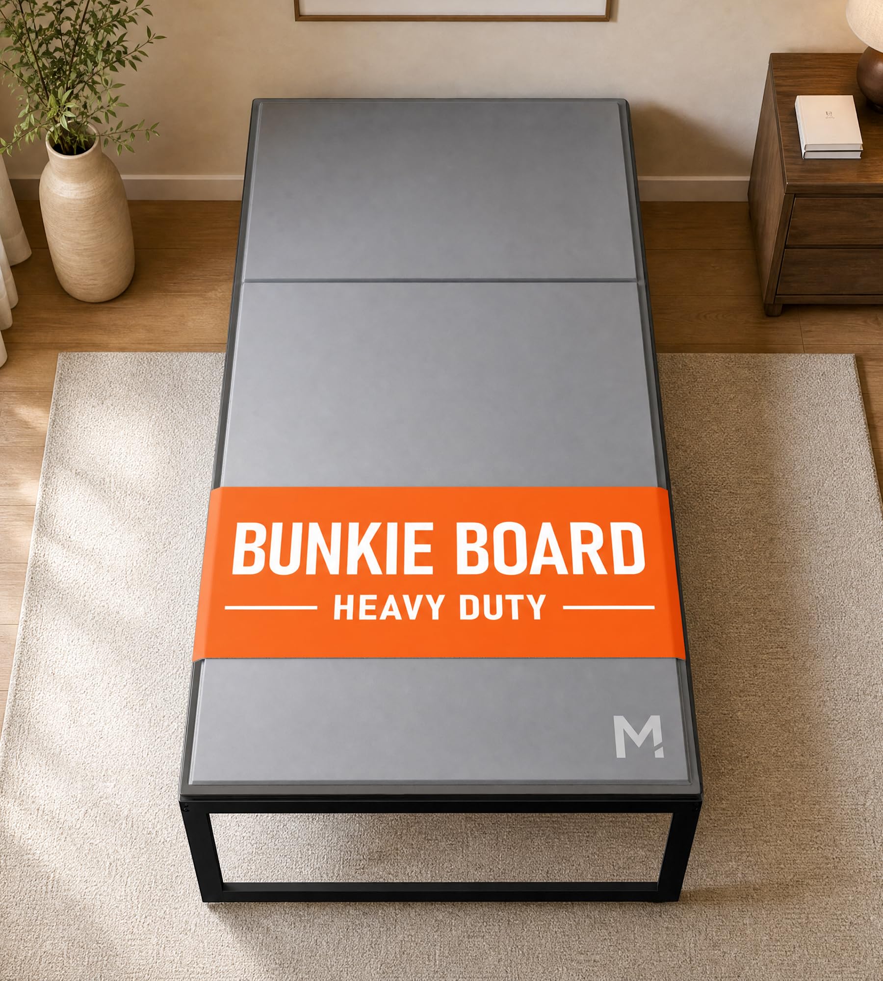 Photo 1 of Meliusly Heavy Duty Bunkie Board Twin XL Size (38x79) - Non-Slip Breathable Bed Support Board for Slatted Bed Frame, Anti-Sag Under Bed Support, Noise Minimizing Moisture Resistant