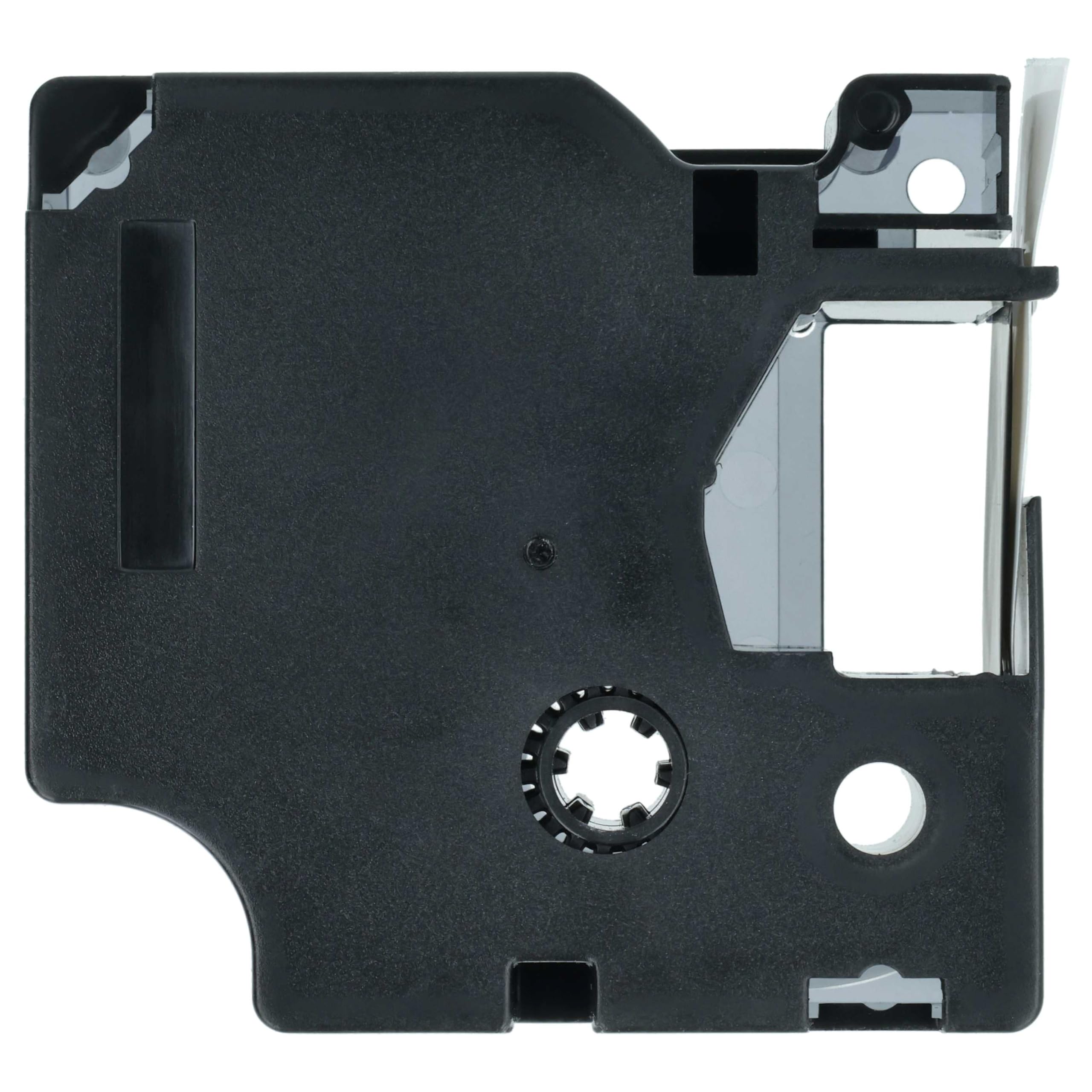 vhbw 5x Schriftband-Kassette Ersatz für Dymo 1805430 für Etiketten-Drucker 5,5m x 24mm Schwarz auf Weiß, Vinyl