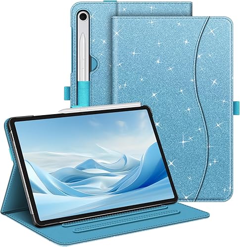 Miniatura 146 de Fintie Funda para Samsung Galaxy Tab S10 Lite/S10 FE/ S9 FE 5G 10.9 pulgadas/Tab S9 de 11 pulgadas con soporte para S Pen, cubierta protectora