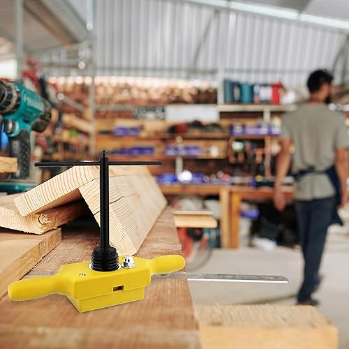 Miniatura 4 de DCT Fresa de roscado de clavijas y espigas de madera - Juego de herramientas de roscado, caja de rosca macho y hembra y dispositivo de acero para