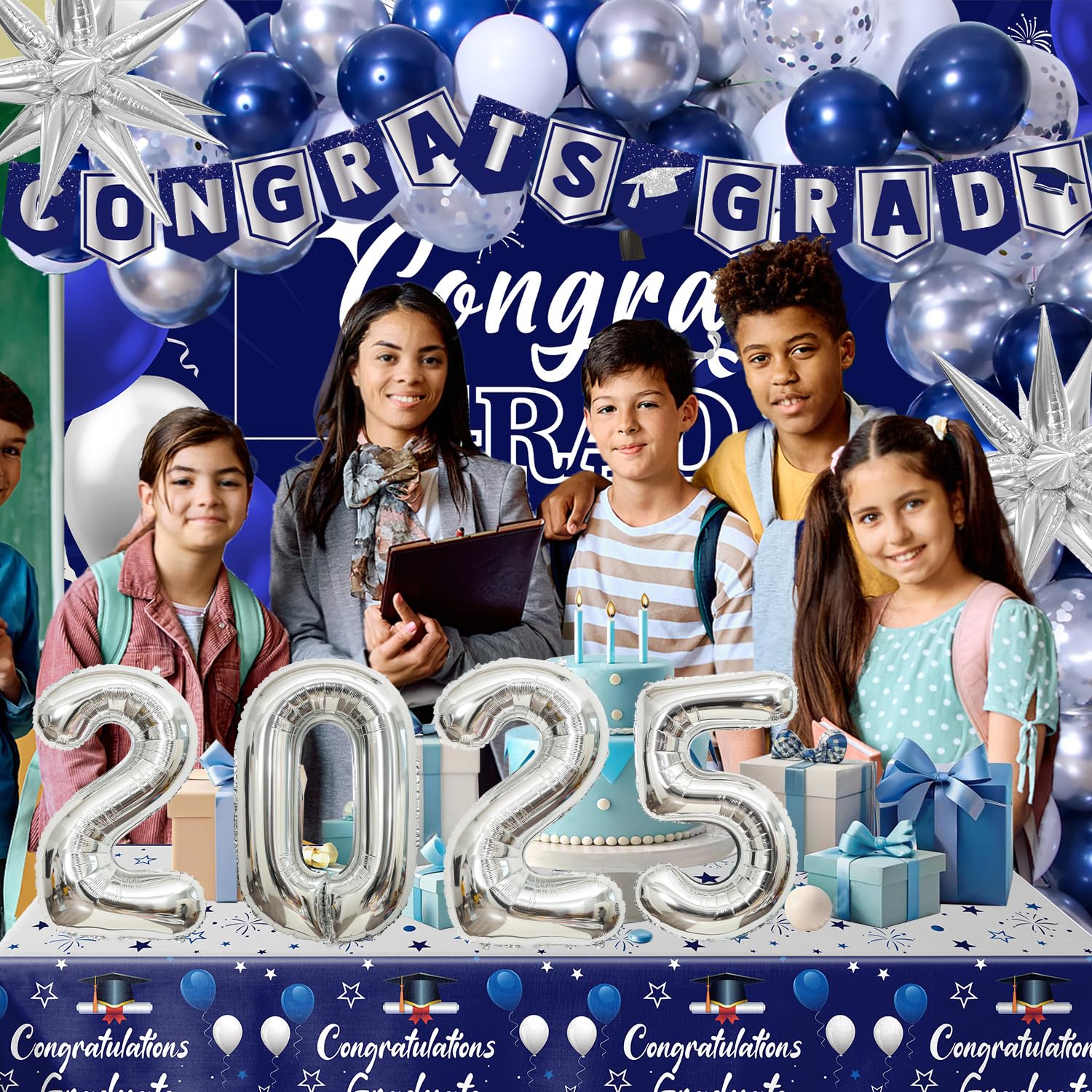 Décorations De Remise Des Diplômes Bannière De Félicitations Diplômé