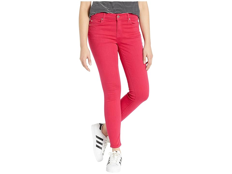 

7 For All Mankind Ankle Skinny in Azalea Pink (Azalea Pink) Women's Jeans