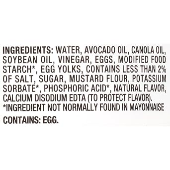 Kraft Mayo with Avocado Oil Reduced Fat Mayonnaise (30 fl oz Jar) (Pack of 2)