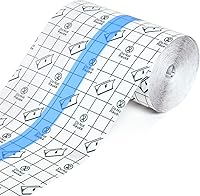 Vista 16 de OBTANIM Cinta adhesiva transparente impermeable para vendaje de piel para cuidado posterior de tatuajes (2 x 394 pulgadas)