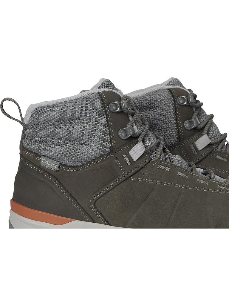 Gray Oboz Andesite Mid Insulated B-Dry