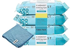 Honest Company Alcohol Wipes & Microfiber Cloth