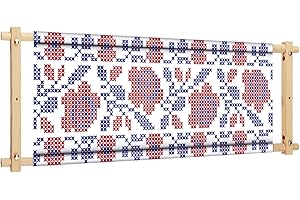 Yookeer 33 x 12 Inch Scroll Frame for Cross Stitch Needlepoint