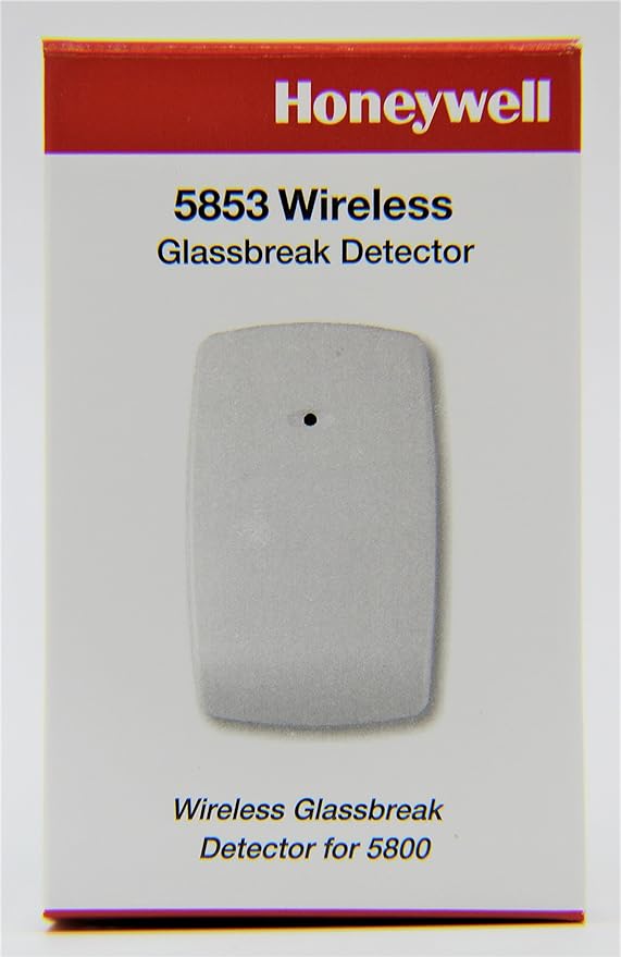 Honeywell 5853 Wireless Glassbreak Detector W/Mounting