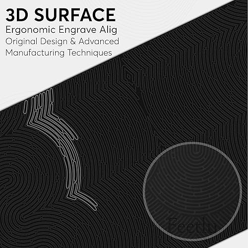 Miniatura 3 de Extra Thick 12mm Exercise Mat Non-Slip, Joint-Friendly & Cushioned Fitness Mat for Yoga, Pilates & Floor Workouts Durable, Supportive & Includes