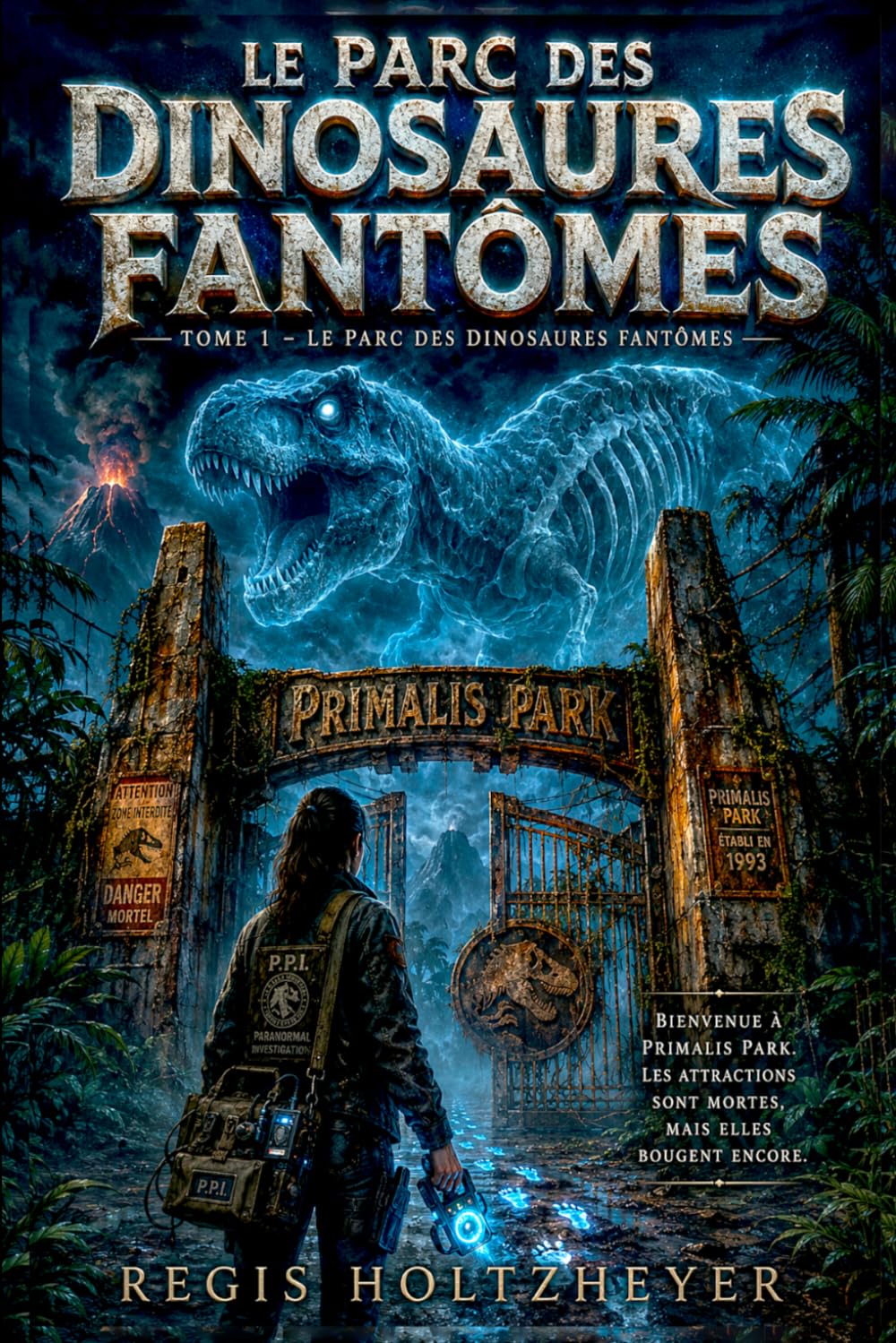 Le Parc des Dinosaures Fantômes Tome 1 - Le Parc des Dinosaures Fantômes: Bienvenue à Primalis Park. Les attractions sont mortes, mais elles bougent ... catastrophe, romance enemies to lovers ))