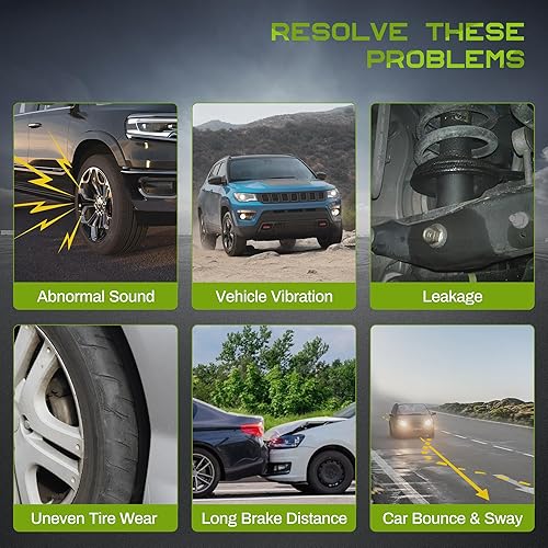 Miniatura 6 de AUTOSAVER88 Puntales rápidos completos delanteros compatibles con Ford F150 2009 2010 2011 2012 2013 Amortiguador 171141