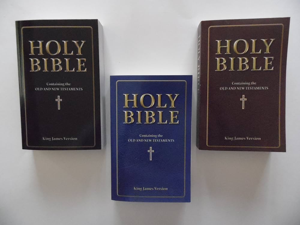 Holy Bible, King James Version, 5¼X8¼