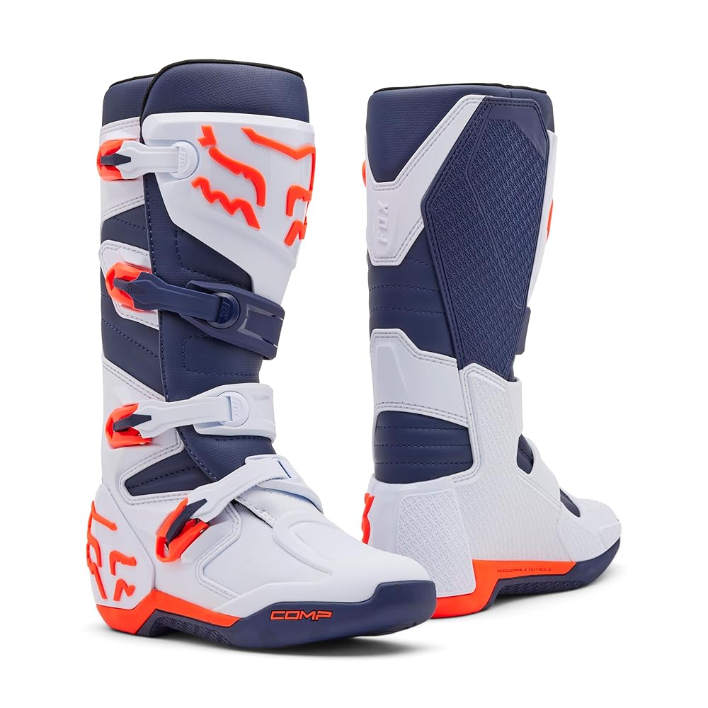 Amazon.com: Fox Racing Comp Motocross Dirt Bike Boot, White