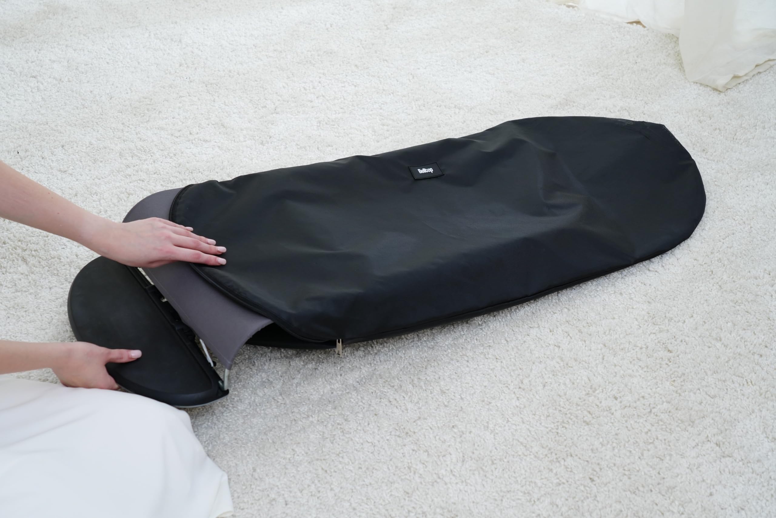 Sac de transport Belltop compatible avec BabyBjorn transat (Balance, Soft et Bliss). Sac de rangement pour transat bebe/balancelle bebe : imperméable. Maintient le balancoire bebe en parfait état.