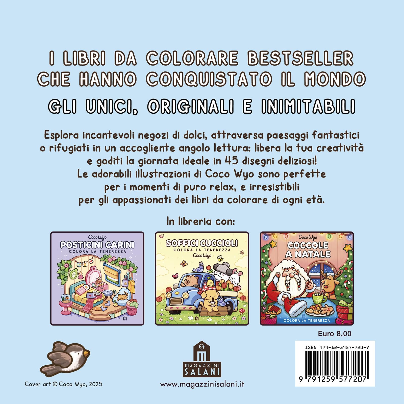 Libro da colorare Coco Wyo per tutte le età