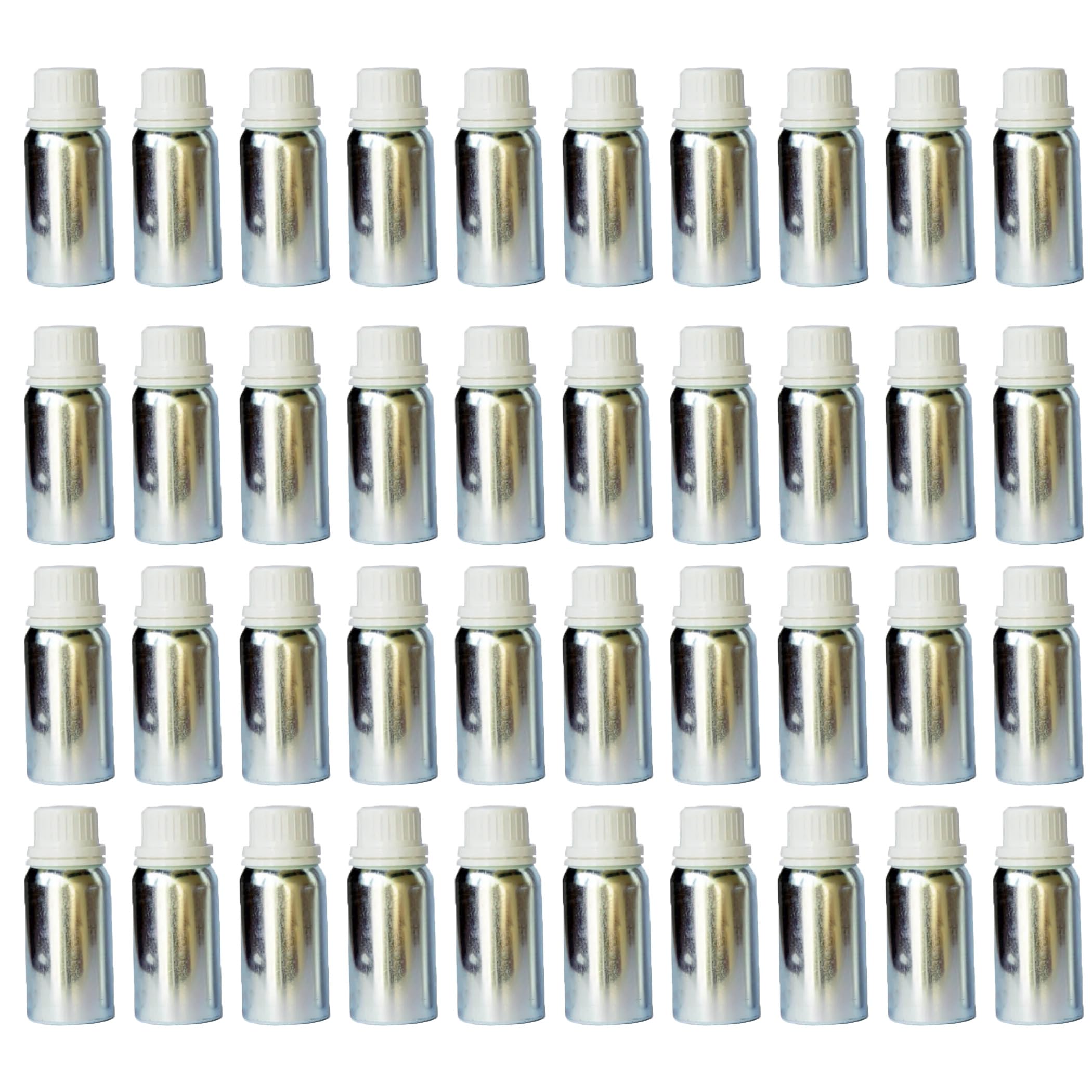 Zoka Aluminium Empty Bottle Multipurpose 50 ml with B Drop Nozzle & Cap with Seal, for Beauty, Essential Oils, Blends, Skin Care, Travel, Toners, Cosmetic & DIY (Pack Of 40)-image-32