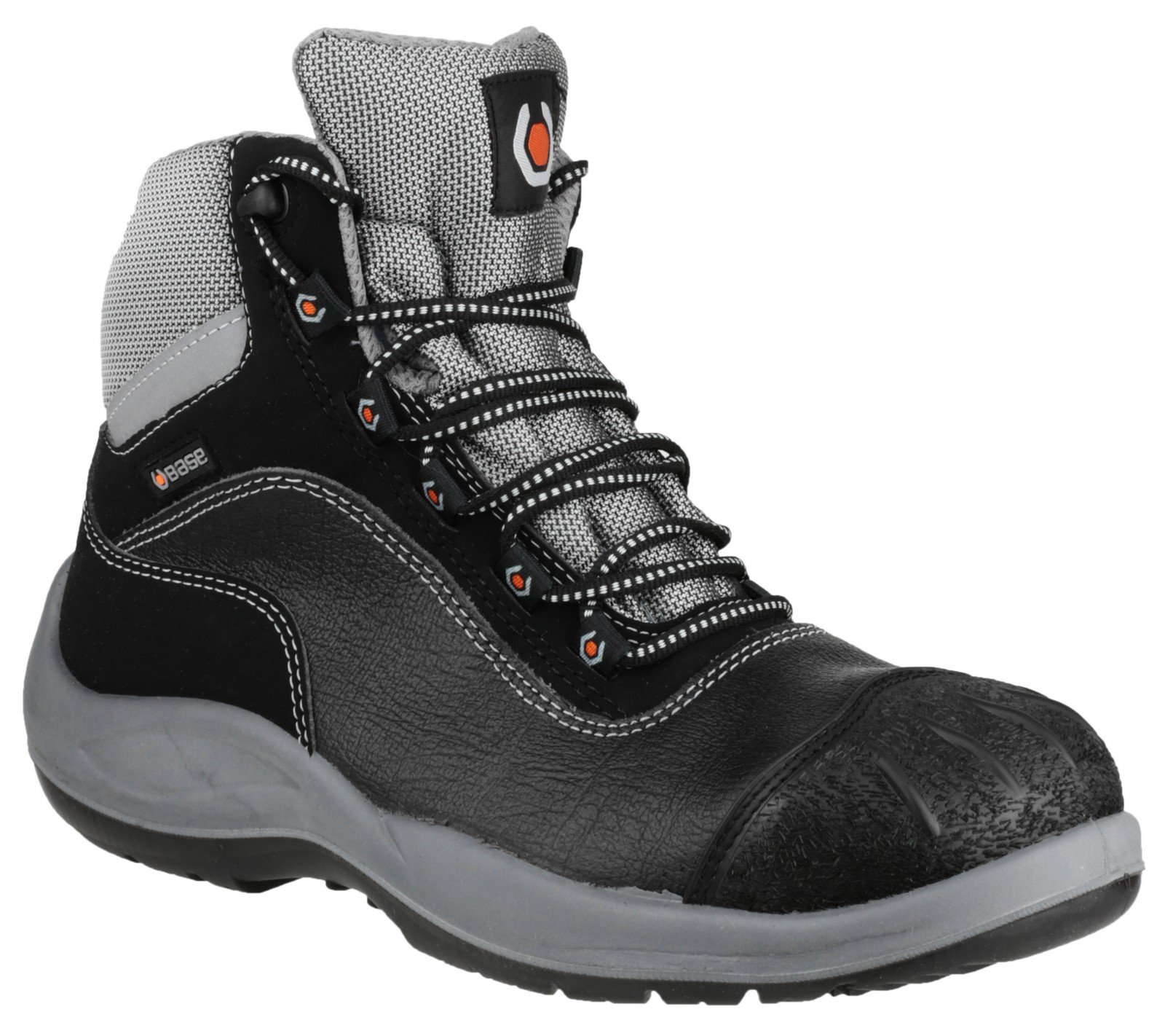 BASE Protection, BEETHOVEN Bota de Seguridad para Mujeres y Hombres, Negro, Talla 49