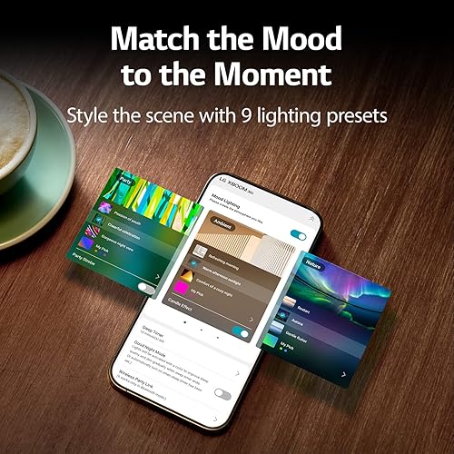 Miniatura 3 de LG XO3QBE XBOOM 360 Altavoz Bluetooth portátil con sonido omnidireccional con batería de hasta 24 horas, color beige