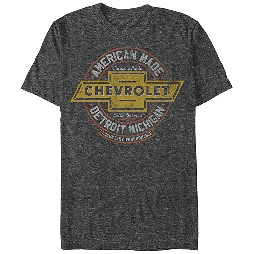 Fifth Sun Men's Distressed Chevrolet Logo T-Shirt
