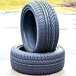Set of 2 (TWO) Fullway HP108 All-Season Passenger Car Performance Radial Tires-205/55R16 205/55/16 205/55-16 91V Load Range SL 4-Ply BSW Black Side Wall UTQG 380AA