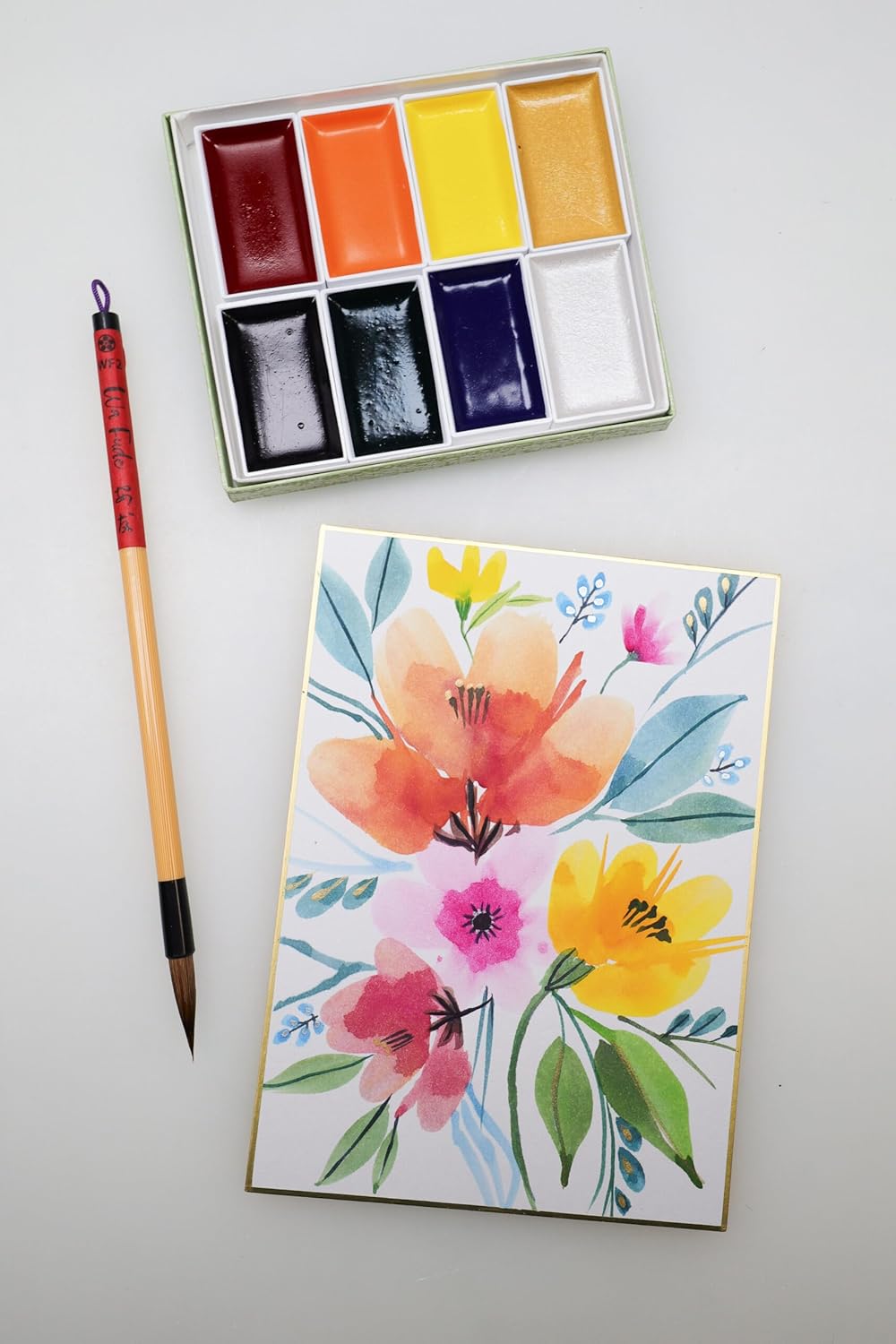 Yasutomo Gansai and Shikishi Kit, Arts and Crafts Supplies