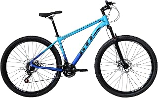 Bicicleta Aro 29 Gti Roma Alumínio 21v Freio a Disco Garfo Suspensão