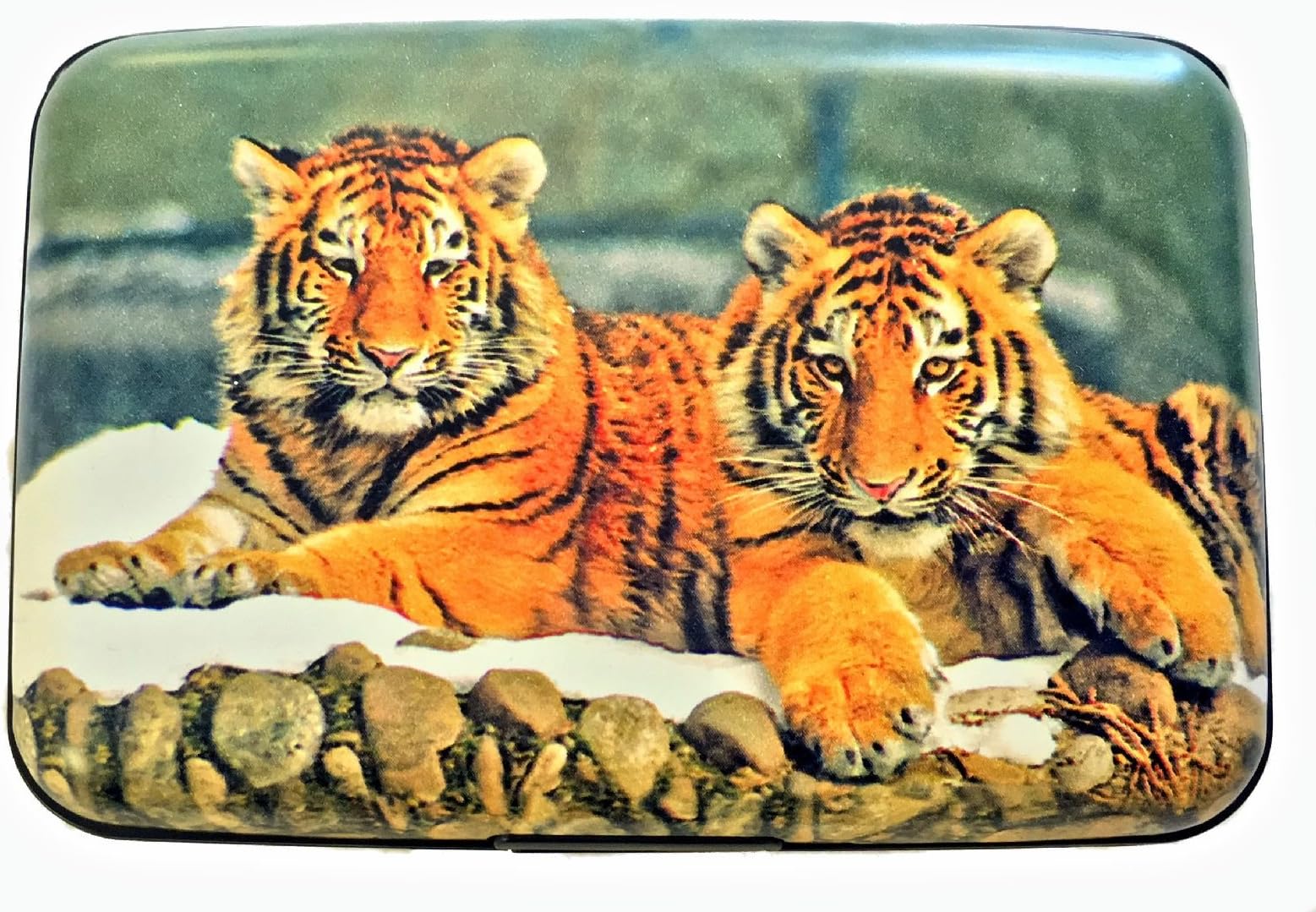 Fig Design GroupFig Design Group Tigers RFID Secure Theft Protection Credit Card Armored Wallet Wildlife Cats
