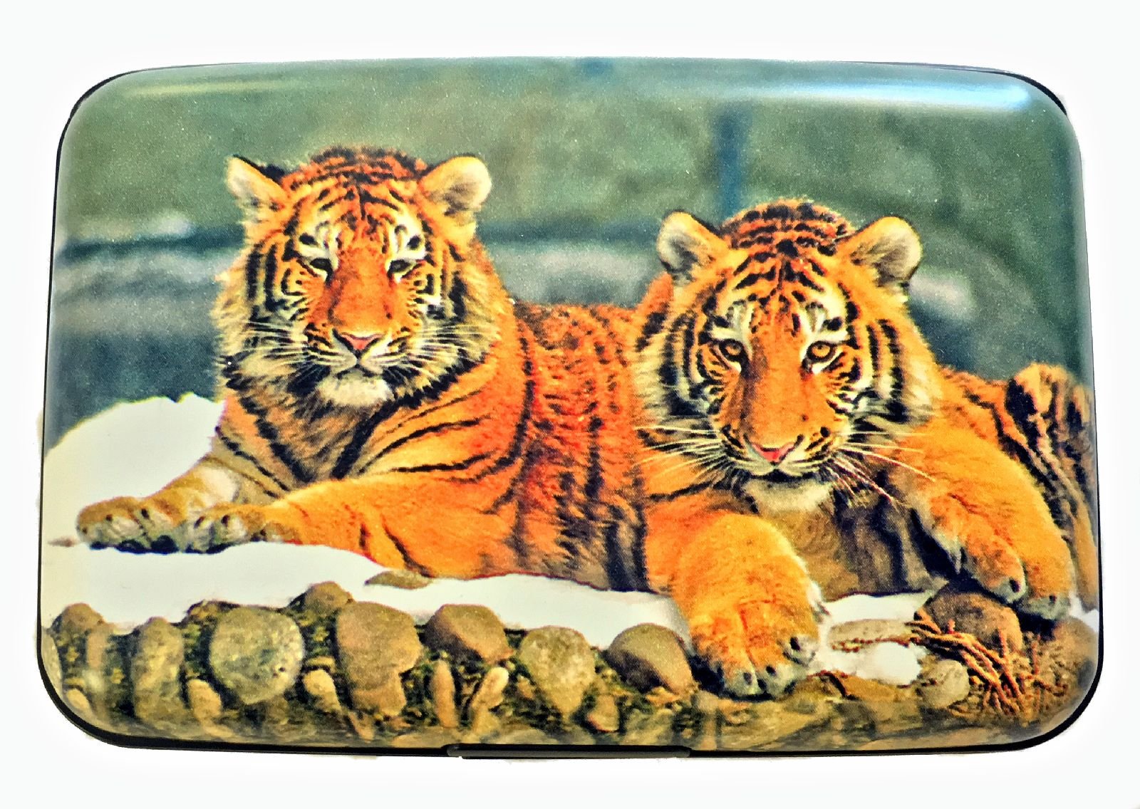 Fig Design GroupFig Design Group Tigers RFID Secure Theft Protection Credit Card Armored Wallet Wildlife Cats