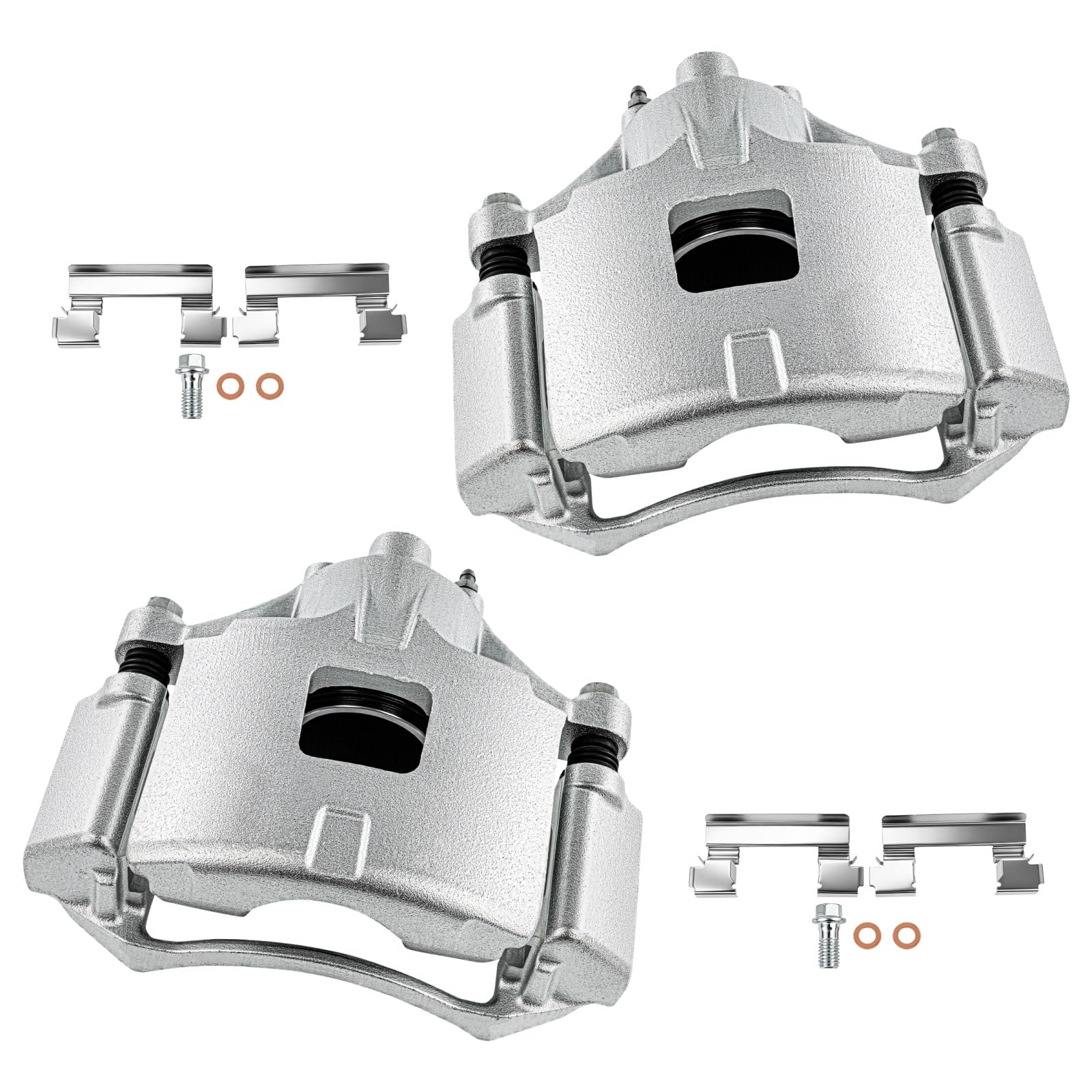 cciyu Front Left &amp; Right Disc Brake Calipers Assembly 18B5034 18B5035