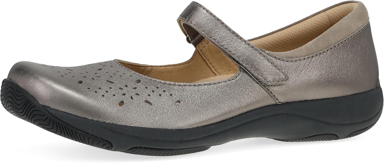 Dansko Stacy Mary Jane - Lightweight Support in a Versatile Style- Slip-Resistant Rubber Outsole Suitable for Dry, Wet, and Oily/Wet Surfaces