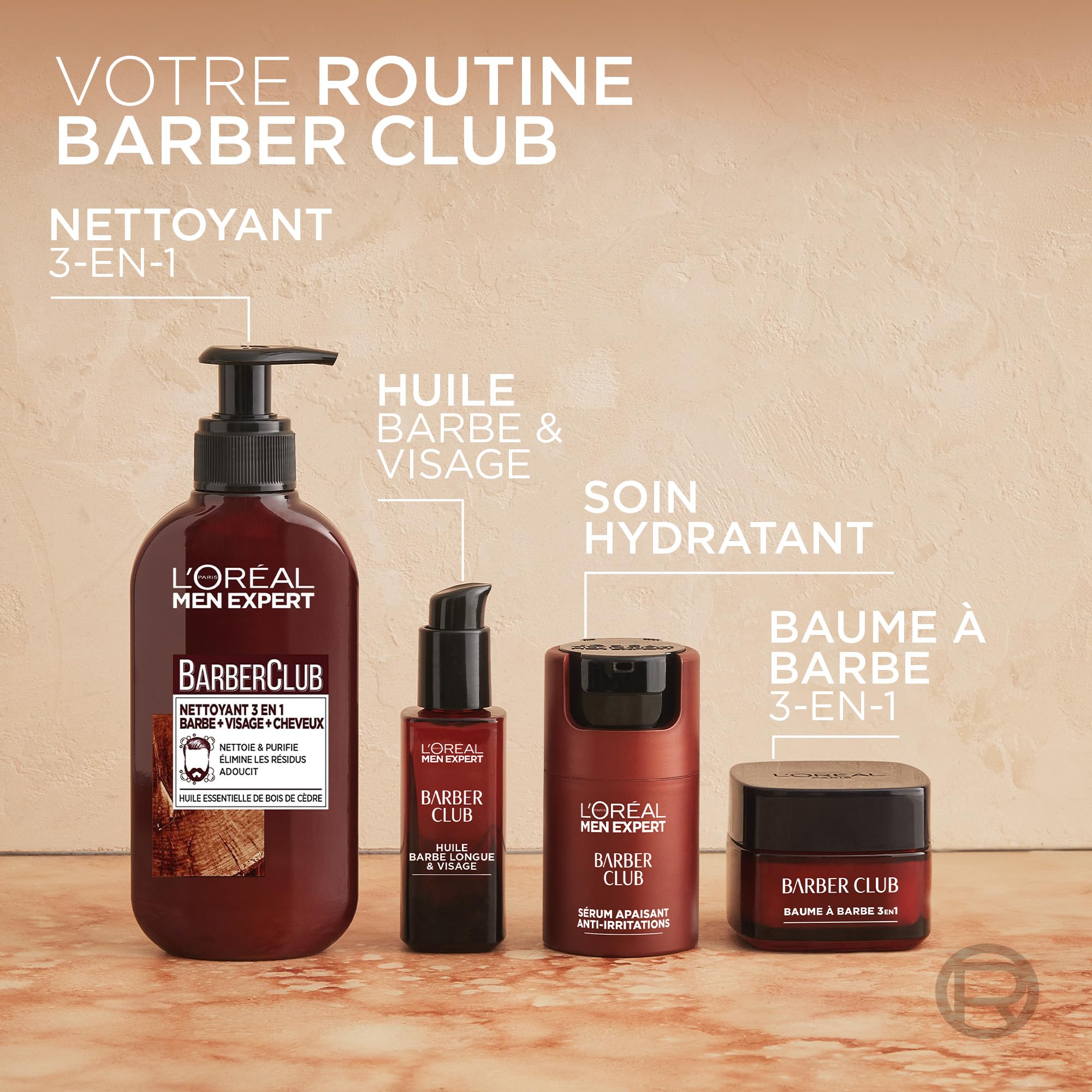 L’Oréal Paris Men Expert Barber Club Żel Czyszczący 3 w 1, 200 ml