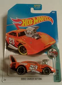 Hot Wheels 2017 - Dodge Charger Daytona Tooned, Versión Exclusiva ZAMAC (sin Pintar) - Escala 1:64, Edición Limitada